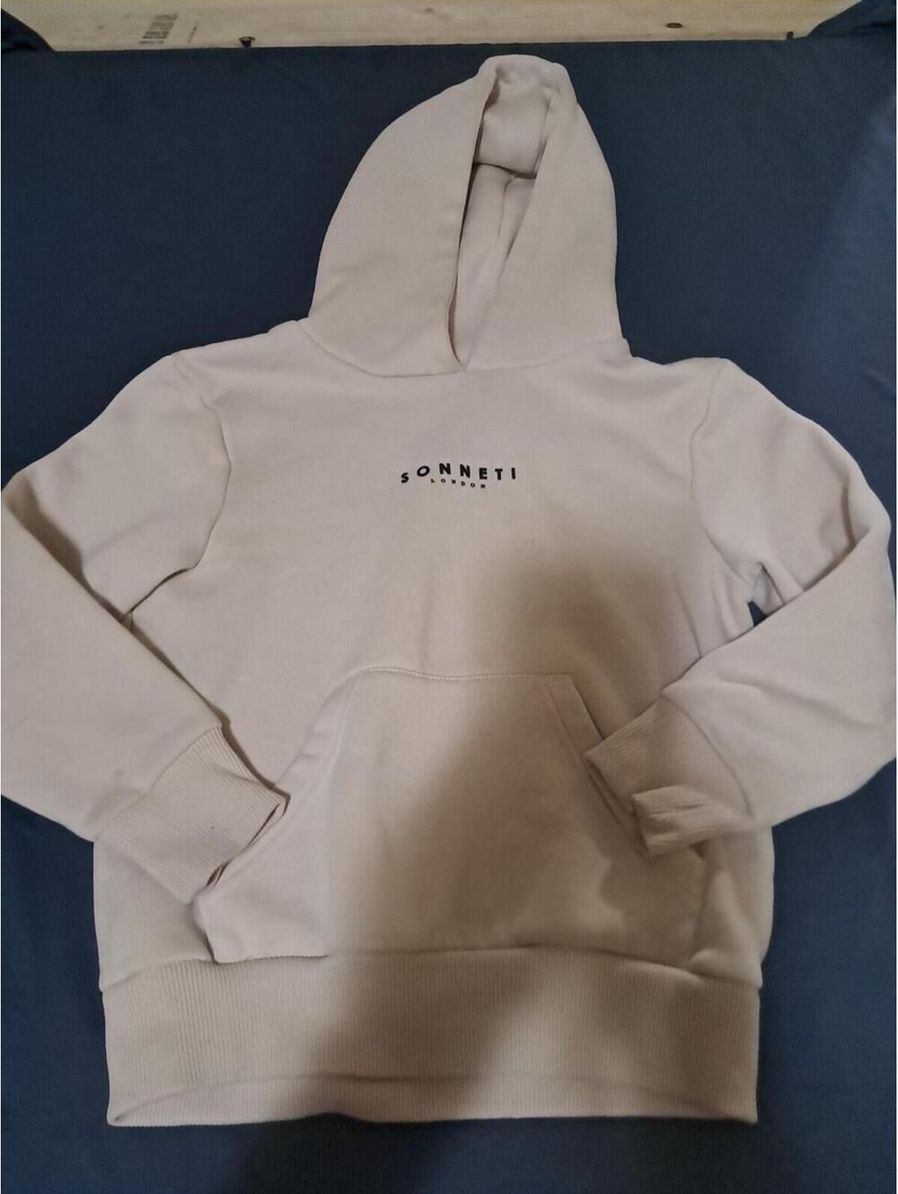 Official Sonneti London Kids Boys‎ Small Hooded Sweatshirt Hoodie Beige